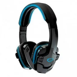 Casti cu microfon Esperanza Raven EGH310B, Black/Blue