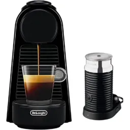 Capsule Coffee Makers Delonghi Nespresso Inissia EN85.BAE Putere 1150 W Volumul rezervorului de apa 0,6 L Tip de cafea folosita In capsule Materialul carcasei Plastic Indicatie Embleme cu iluminare din spate Sistem anti-picurare Da Deconectare automata Da