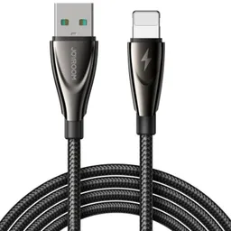 JOYROOM SA31-AL3 Pioneer Series USB-A/Lightning 3A 1.2m Cable - Black
