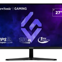 27.0” VIEWSONIC IPS LED VX27G1-2K Black (1ms, 1000 1, 300cd, 2560x1440, 178°/178°, 2 x HDMI2.0, DisplayPort, HDR10, Refresh Rate up to 180Hz, HDR10, Console Mode 120Hz, FreeSync Premium Pro / NVIDIA G-Sync, Audio Line-out, VESA)