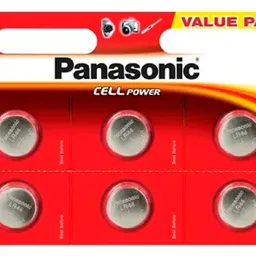 LR44 Panasonic "CELL power" Blister*6, LR-44EL/6B Format bateriei  LR44 Tip de baterie  Silver-Oxide Tensiune  1, 5 V