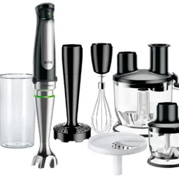 Blender Braun MQ7087 . Putere   850 W Materialul carcasei  Plastic Material picior si cutite  O%3Fel inoxidabil Material bol  Plastic Capacitate bol  1,5 L Trepte de viteze  10 Mod turbo