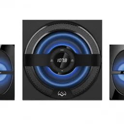 SVEN MS-2085 Black, 2.1 / 30W + 2x15W RMS, Bluetooth, FM-tuner, USB SD card Input, Digital LED display, Switchable backlight, remote control