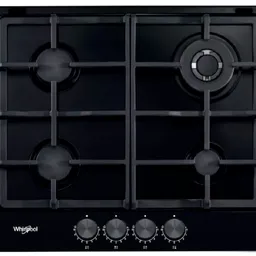 BinHob/gas Whirlpool TKRL 661 NB Numarul total zone de gatire / zone Incalzire 4 Materialul suprafetei de lucru Email Materialul Grilei Fonta Consum de energie 7,8 kW Aprindere electrica Da