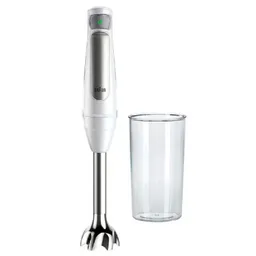 Blender Braun MQ 7000 W Putere  1000 W Materialul carcasei  Metal, Plastic Material picior si cutite  O%3Fel inoxidabil