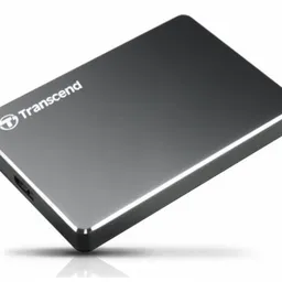 2.5" External HDD 2.0TB (USB3.0) Transcend "StoreJet 25C3", Iron Gray, Ultra-Slim, Aluminum Casing