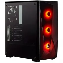 Corsair Carbide Series SPEC-DELTA RGB Tempered Glass Mid-Tower ATX Gaming Case Black no PSU, 2x USB 3.0, Audio-out, 3x120mm RGB Fans, 1x120mm Fan, CC-9011166-WW (carcasa/корпус)