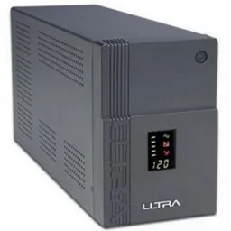 UPS Modular Ultra Power UPS 60KVA RM060 6KVA / 4200W   Display  LCD Interface  RS-232, SNMP Slot Battery  16pcs 12V7,5AH Input voltage range  220V  176~276Vac Frequency  220V  40~60Hz Output voltage range  220V  220±2%Vac Wave form  Sine Wave Transfer time  0 ms Overload capability  105%~130% lasts for 10 minutes, 130% above or 1 minute. Protections  1. Auto re-starts when AC recovers 2. Silence setup 3. Automatic charging (offline charging) 4. Battery low voltage protection 5. Overload   Short circuit protection Gross weight  34 kg Net weight  31 kg