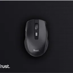 Trust Mouse Pad, Smooth mouse pad with anti-slip rubber bottom and an optimized surface texture  suitable for all mice,  250x210x3mm