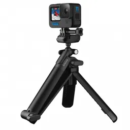 GoPro 3-Way 2.0, 3-in-1 mount can be used as a camera grip, extension arm (203.2-495.3 mm) or tripod, compatible with HERO7 Black, HERO6 Black, HERO5 Black, HERO5 Session, HERO Session, HERO4 Black, HERO4 Silver, HERO+ LCD, HERO+, HERO