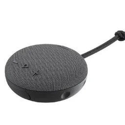 Trust Miro Compact Bluetooth Wireless Speaker 5W, 52mm Speaker units, Waterproof IPX7, Up to 14 hours, Link two speakers wirelessly to boost your party, Bluetooth and aux input, built-in microphone, Black