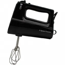 Mixer Midea HM0293BL 400 Вт,регулировка скорости,Турборежим,Количество насадок 4. (пластик)Черный