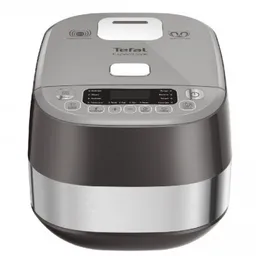 Multicooker Tefal RK802B34 , 1200W, 5l ceramic container with non-stick surface, 41 programs, steaming pot, display, cooking book, inox
