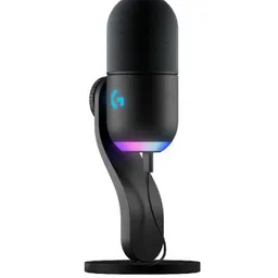 Microphone Logitech Yeti GX, Dynamic Supercardioid, Blue VO!CE, 24-bit/96kHz, 60Hz-18.5kHz, -135dB 135dB, Dual zone RGB, USB, Black . PN 988-000569 Dimensions Weight 616 g Height 170 mm Width 100 mm Depth 100 mm Technical Specifications Type Dynamic Sample Rate 24bit / 96KHz Polar Pattern Supercardioid Frequency Response 60Hz - 18.5kHz Max SPL 135 dB (THD 1% kHz) Connector USB-C to USB-A Signal to Noise Ratio 78 dB Lighting Dual zone RGB with LIGHTSYNC Mounting Included stand or any boom arm (required adapter included)