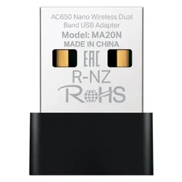 MERCUSYS "MA20N" USB2.0 Nano Wi-Fi AC Dual Band LAN Adapter, 633Mbps