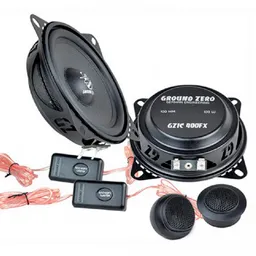 Ground Zero GZIC 400FX Difuzoare auto, 100 mm / 4", 100 W max, set component GZIC400FX
