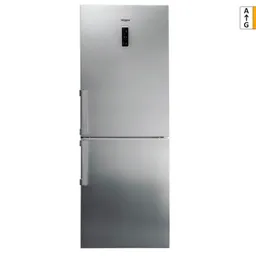 Refr/DD Whirlpool WB70E 972 X Tip frigider  Frigider Tip instalare  Independenta Constructia frigiderului  Cu doua usi Camere  Frigider, Congelator Sistem dezghetare frigider  Automata Sistem dezghetare congelator  Automata Clasa de eficienta energetica  E Volumul total util   439 L