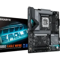 MB S1851 Gigabyte B860 EAGLE WIFI6E ATX Factor de forma a placii de baza ATX Socket LGA1851 Chipset Intel B860 Tip Memorie DDR5 SDRAM Capacitate max. Totala RAM 256GB Sloturi memorie 4x DIMM Frecven%3Fa memorie 6400 MHz