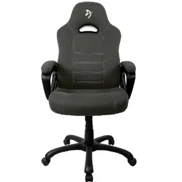 Gaming/Office Chair AROZZI Enzo Woven Fabric, Black Grey, max weight up to 95kg, Extra Padded Armrests with Woven Fabric Material, Rocking function that tilts the seat and backrest up to 12°, Light construction for easy movement, W-15kg