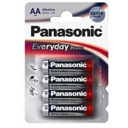 Panasonic  "EVERYDAY Power" AA Blister *4, Alkaline, LR6REE/4BR