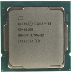 CPU Intel Core i3-10105 3.7-4.4GHz (4C/8T, 6MB, S1200, 14nm, Integrated UHD Graphics 630, 65W) Tray