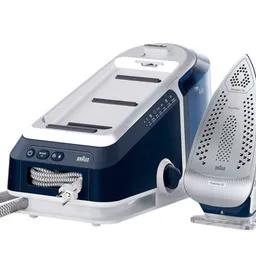 Ironing System Braun IS7282BL Material talpa Aluminiu Consum energie 2700 W Debit de abur 180 g/min Lovitura de aburi 600 g/min Volumul rezervorului de apa 2000 ml Deconectare automata Da Protec%3Fie anti-calcar Da Sistem anti-picurare Da Aburire verticala Da