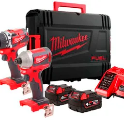Set de doua masini cu acumulator Milwaukee M18 BLPP2G-502X, 4933498575
