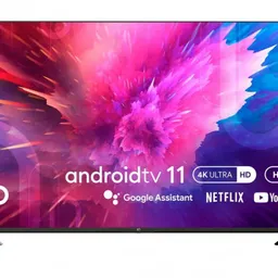 65" LED TV UD 65U6210, Black (3840x2160 UHD, SMART TV (ANDROID 11 OS), 3 x HDMI2.0, 2 x USB, Wi-Fi (2.4GHz+5GHz), Bluetooth, DVB-T/T2/C/S2, Speakers 2 x 7W Dolby Audio, VESA 200x200, 9.8 Kg)