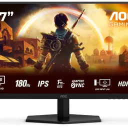 27" AOC Q27G42XNE, Black, VA, 2560x1440, 180Hz, AdaptiveSync, 0.5msMPRT, 450cd, HDR10, HDMI+DP