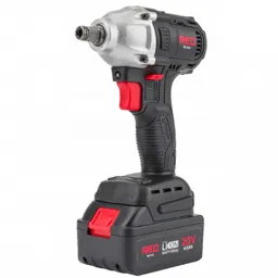 Masina de insurubat cu impact 20V 4AH 380NM RED TECHNIC RTAKU0026 Tensiune maxima a bateriei  20V Rotire  2300/min Batai pe minut  3000 max. cuplu de slabire  380 Nm max. cuplu de strangere  180 Nm Suport de montare  1/2%3F (inch) – 13 mm Capacitate baterie  4000mAh Tip baterie  Li-Ion Lampa cu LED Numar de viteze  2 Frana ax Greutate %3Furubelni%3Fa cu o baterie  1,61 kg Greutatea intregului set in carcasa  2,8 kg