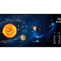 Gembird Mouse pad MP-SOLARSYSTEM-XL-01 COSMOS