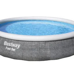 Bestway Надувной бассейн Fast Set с фильтрующим насосом, 396х84 см, 7340 Л 57376BW