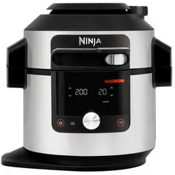 Multicooker Ninja OL750EU Volum bol   7,5 L Consum energie  1760 W Placare bol  Antiaderent Materialul carcasei  O%3Fel Inoxidabil, Plastic Tip control  Butoane Numar Programe Automate  14 Timer pornire/oprire  Da Men%3Finerea la cald  Да