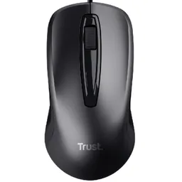 Trust Carve Optical Mouse, 1200 dpi, 3 button, USB, Black