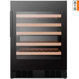 Bin/Wine Refregerator Hisense RW3N132GSLF Clasa de eficien%3Fa energetica F Volumul total util 137 L Consum anual energie 105 kW.h Nivel de zgomot maxim 37 dB Numarul rafturi 5