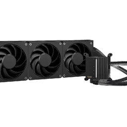 AIO Liquid Cooling Asus "ProArt LC 360" ( 39.5dBA, 3x120mm, 0-3000RPM, 68.99CFM) .PN  90RC0120-M0UAY0 Model   ProArt LC 360 Water Block   Water block dimention 78 x 78 x 49 mm i   Block Material (CPU Plate) opper Radiator   Radiator Dimension  394 x 121 x 27 mm   Radiator Material  Aluminum   Tube  Sleeved Rubber tube   Tube Length  400 mm Fan   Fan Noctua NF-A14 IndustriaIPPC 2000 PWM Fan   - Size  3 x Fan Slots (120mm)   - Dimensions 20 x 120 x 25 mm   - Speed  800 - 2200 RPM ± 10% (0 RPM Support)   - Static Pressure 32 mmH20   - Air Flow  1023 CFM   -Noise  35.7 dB(A)   -Control Mode  PWM/DC Compatibility   Intel  LGA 1700,1200,115x   AMD  AM5,AM4 Package Content   1 x CPU Liquid Cooler (pre-applied thermal compound)   3 x 120 mm Radiator Fan   1 x l-to-3 Fan Splitter Cable   1 x Accessory Pack of Screws and Brackets   1 x Quick Start Guide