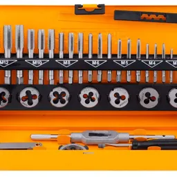 Набор 32 метчиков и плашек для нарезки резьбы HOTECHE 640203