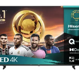 75" LED SMART TV Hisense 75E7Q, QLED, 4K UHD, VIDAA OS, Black Diagonala ecranului 75 " Rezolutia Display-ului 3840x2160 4K UHD Tip panou ADS Iluminarea de fundal DLED Telecomanda Da Platforma software VIDAA U9 Wi-Fi Wi-Fi 802.11 a/b/g/n/ac Boxe Incorporate 2x 15 W USB Type-A 2x