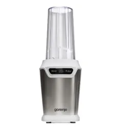 Blender Gorenje BN700XG Putere  700 W Materialul carcasei  Metal, Plastic Material picior si cutite  O%3Fel inoxidabil Material bol  Sticla Capacitate bol  1 L Trepte de viteze  3 Mod impuls  Da