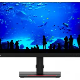 23.0" LENOVO ThinkVision T23i-20, Black, IPS, 1920x1080, 60Hz, 4ms, 250cd, D-Sub+HDMI+DP+USB, Pivot