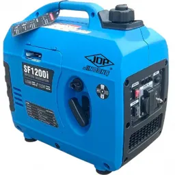 GASOLINE GENERATOR JDP SF1200I/230V/SINGLE PHASE Max power 1.2kw Rated power 1.0kw Frequency(HZ) 50HZ Phase Single phase Voltage 220V Starting Manual starting Fuel tank capacity 2.5L Weight(KG) 10.5KG Displacement (CC) 57cc