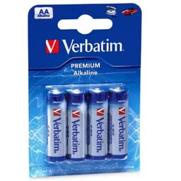 Verbatim Alcaline Battery  AA, 4pcs, Blister pack