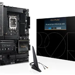 MB S1700 Asus ProArt B760-CREATOR WIFI ATX Factor de forma a placii de baza  ATX Socket  LGA1700 Chipset  Intel B760 Tip Memorie  DDR5 SDRAM Capacitate max. Totala RAM  192GB Sloturi memorie  4x DIMM