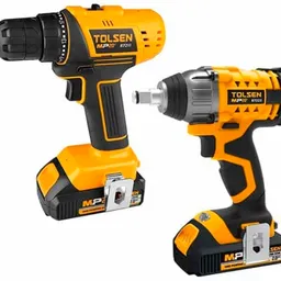 Set masina de insurubat + impact Li-Ion MP20V 2Ah TOLSEN 87240