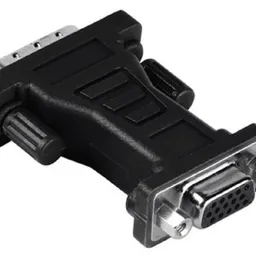 DVI Adapter, DVI Plug, Analogue - 15-pin HDD Socket Qilive G3222859