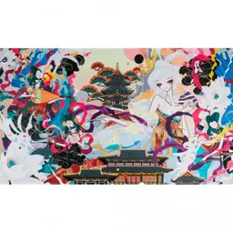 Varmilo Mouse pad CHANG'E-GUANGHAN PALACE XL  (900х400х3mm), Green