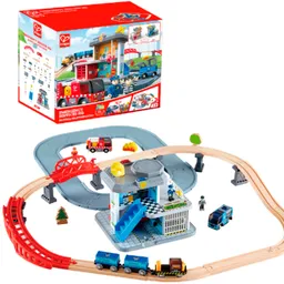 HAPE Set Calea ferata Servicii de salvare E3736 6943478025424