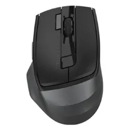 Wireless Mouse A4Tech FG45CS Air2, 1000-2000 dpi, 7 buttons, Ergonomic, Silent, Programmable, Rechargeable, BT+2.4Ghz, Stone Grey