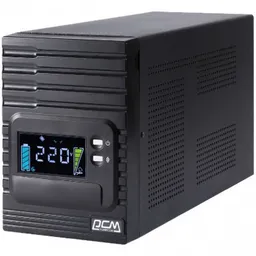 UPS PowerCom SPT-1000, 1000VA/800W, Smart Line Interactive, Pure Sinewave, LCD, AVR, USB, 2xSchuko  ---  https //www.upspowercom.com/UPS-SPT.jsp  Model  PowerCom Smart King Pro SPT-1000  Form  Tower  Capacity(VA)  1000 VA  Capacity(Watts)  800 W  Key Advantage   Line-Interactive UPS Design  Pure Sinewave Output for Better Power Performance  Build-in AVR Aimed for Fluctuating Voltage Problem  Battery Easy-Swap Replacement Design  Surge, Short Circuit, Overload Protections  INPUT  Voltage   220 / 230 / 240 Vac  Voltage Range   165 - 300 Vac  Frequency Range 50 / 60 Hz (Auto Sensing)  OUTPUT  Waveform Pure Sine Wave  Voltage   220 / 230 / 240 Vac  Frequency   50 / 60 Hz ± 0.5 Hz  Transfer Time 2 - 4 ms(Typical)  PROTECTION  Full Protection   Overload, Surge, Short Circuit  Tele Communication   RJ11 / RJ45  BATTERY  Sealed, Maintenance Free  Type Quantity  2*12V 7Ah  Typical Recharge Time  3 Hr to 90% Indicator  LCD Panel  Communication Port  RS232, USB(B-type)  PHYSICAL  Dimensions(WxDxH)(mm)   140 x 380 x 210  Weights(Kgs) 14