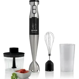 Blender Gorenje HBX1000E Putere 1000 W Materialul carcasei Metal, Plastic Material picior si cutite Metal Capacitate bol 0,5 L Mod impuls Da Mod turbo Da